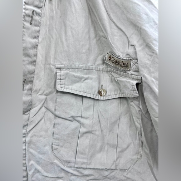 Men's Columbia Vented BFG PFG Long Sleeve Button Up L - Picture 5 of 11